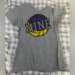 “Mine” Volleyball T Shirt